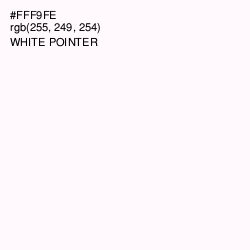 #FFF9FE - White Pointer Color Image